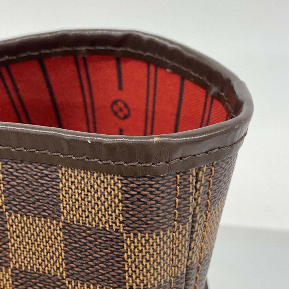 LOUIS VUITTON Authentic Brown Damier Neverfull MM Tote Bag - Picture 7 of 15